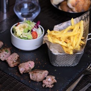 Brochettes gigot d’agneau