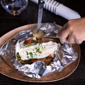 Cabillaud en papillote