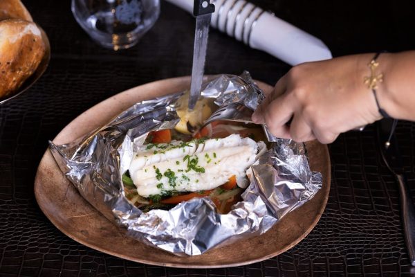 Cabillaud en papillote