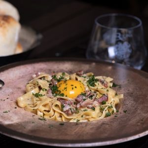 Tagliatelles Carbonara